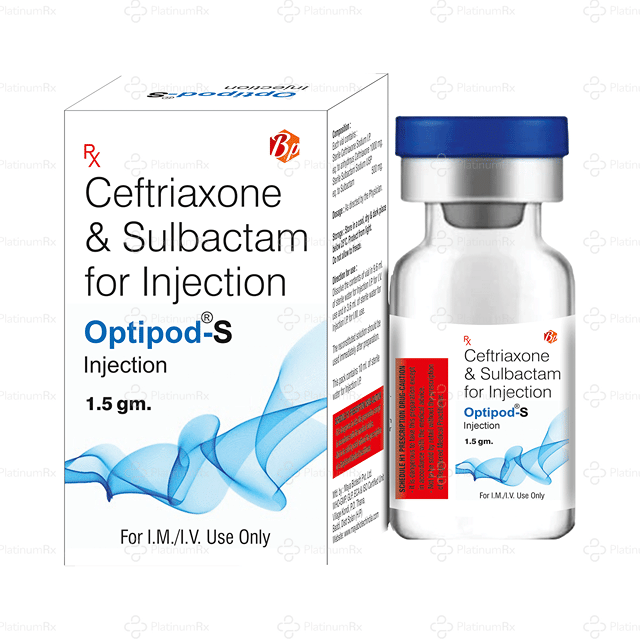 Optipod S 1000/500mg Injection 1s