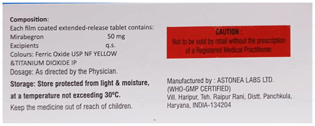 Miravan 50mg Tablet ER 10s