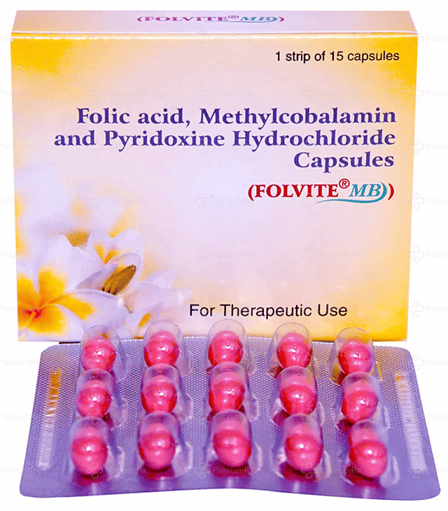 Folvite MB 5/1.5/1.5mg Capsule 15s