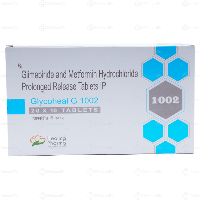 Glycoheal G 1000/2mg Tablet PR 10s