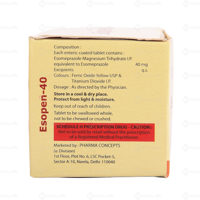 Esopen 40mg Tablet 10s