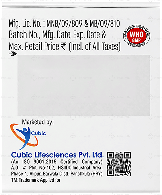 Cubipred 8mg Tablet 10s