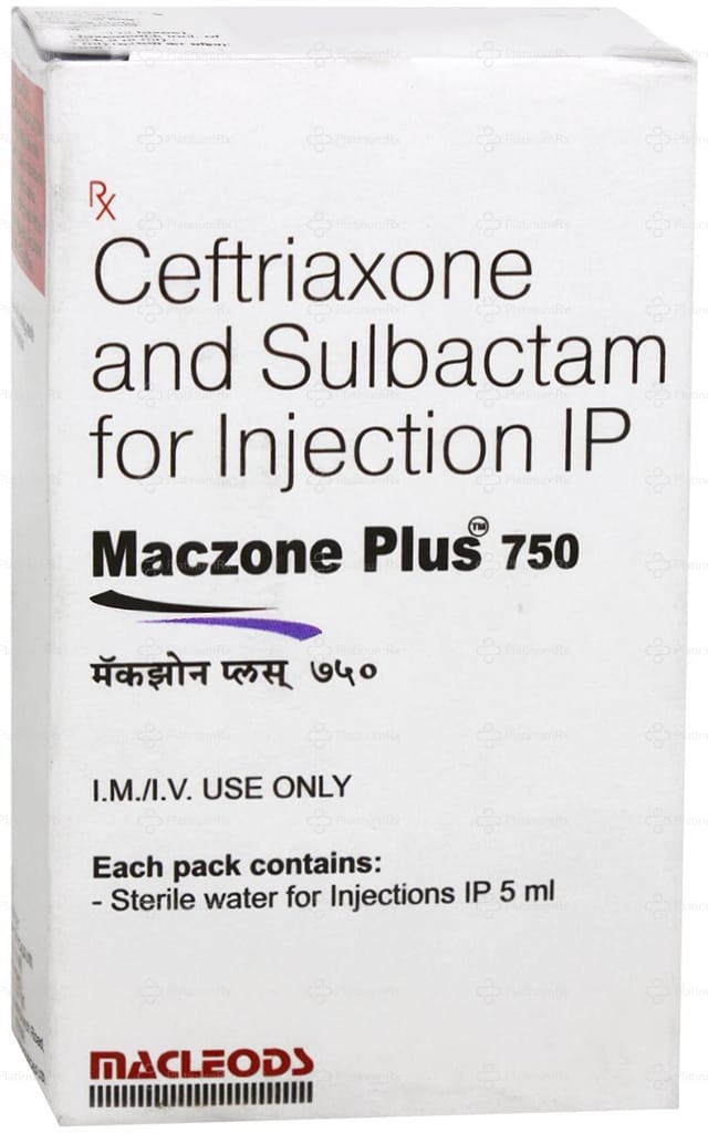 Maczone Plus 500/250mg Injection 5ml