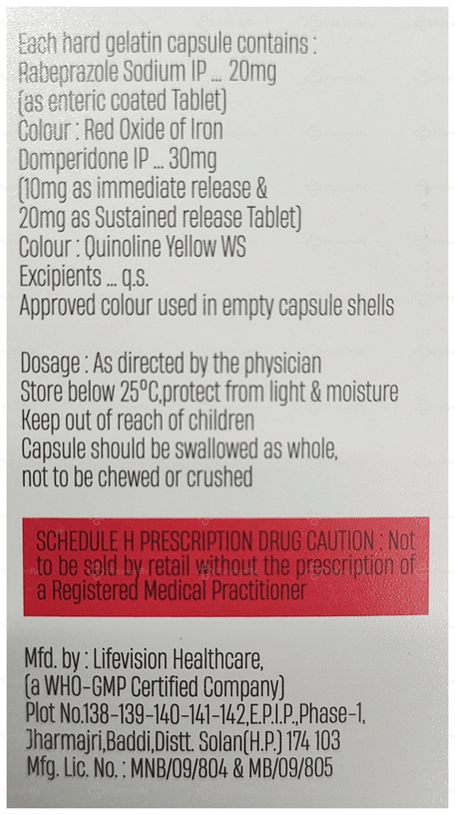 Win DSR 30/20mg Capsule SR 10s