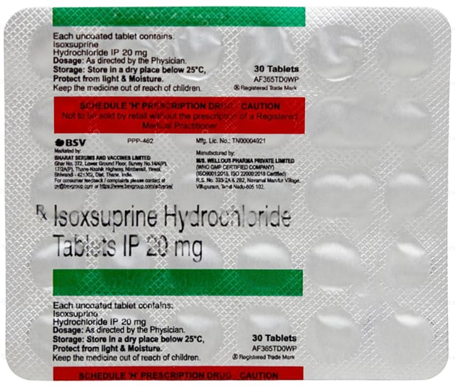 Tidilan 20mg Tablet 30s