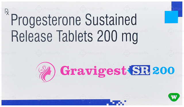 Gravigest 200mg Tablet SR 10s