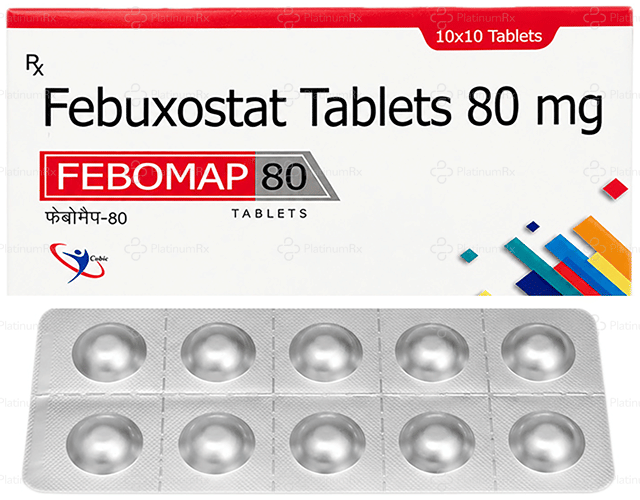 Febomap 80mg Tablet 10s