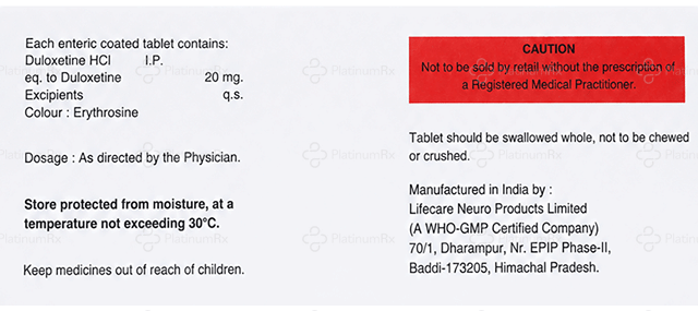 Doxreon 20mg Tablet 10s