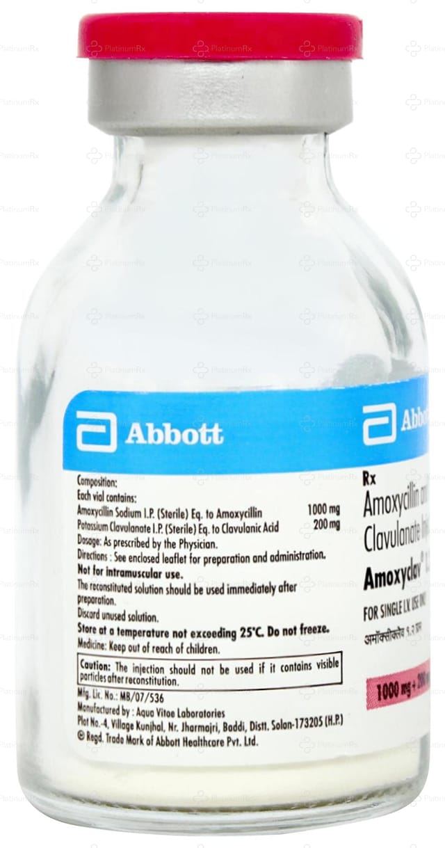 Amoxyclav 1.2gm (WFI) Injection 10ml