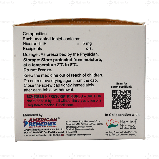 Angedil 5mg Tablet 30s