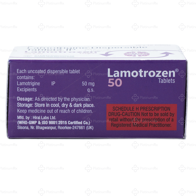 Lamotrozen 50mg Tablet 10s