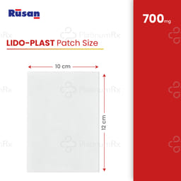 Lido Plast 700mg Pain Relief Patch 3s