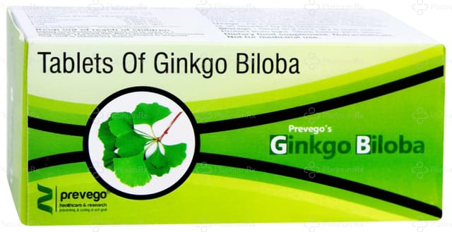 Prevegos Ginkgo Biloba 40mg Tablet 10s