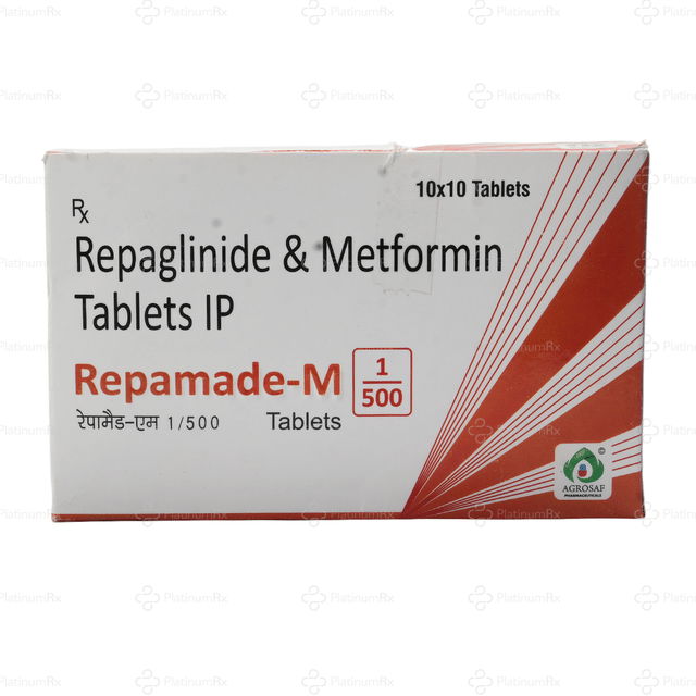 Repamade M 1/500mg Tablet 10s