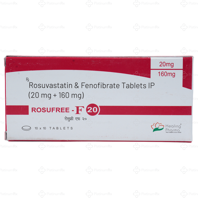 Rosufree F 160/20mg Tablet 10s