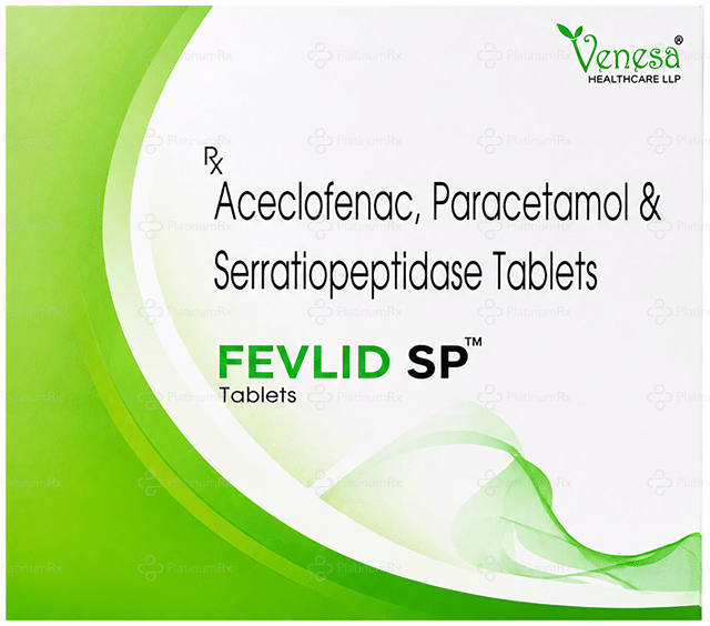 Fevlid SP 100/325/15mg Tablet 10s