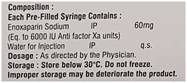 Exnosys 60mg Injection 0.6ml