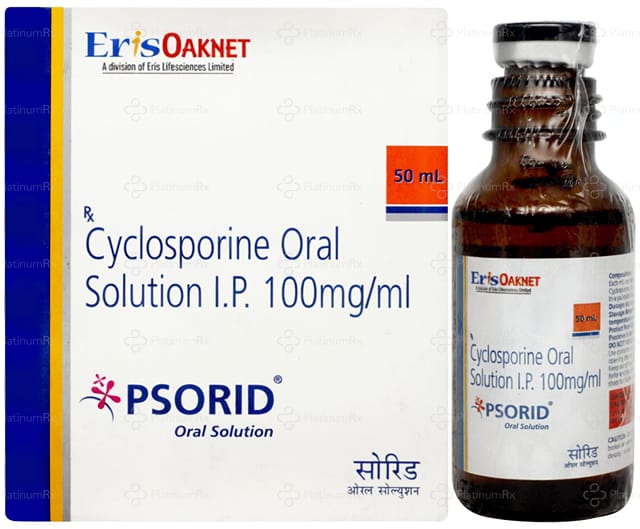 Psorid 100mg Oral Solution 50ml