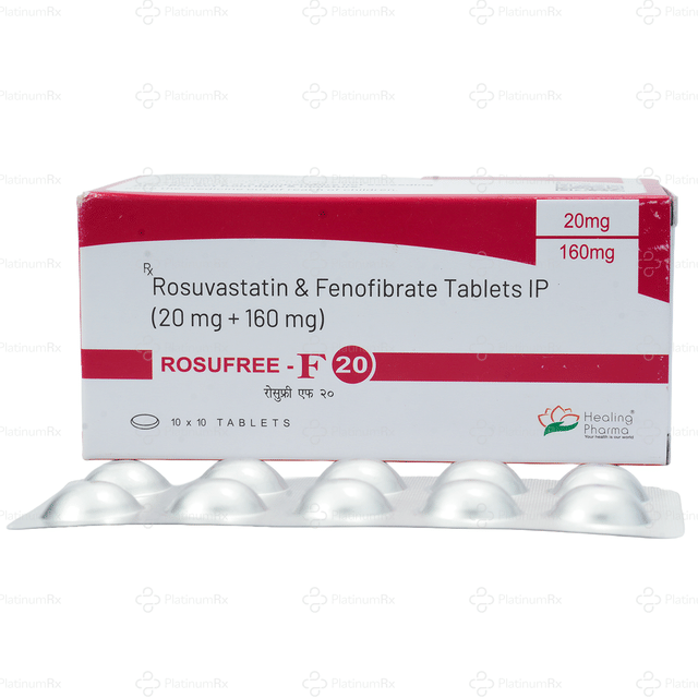 Rosufree F 160/20mg Tablet 10s