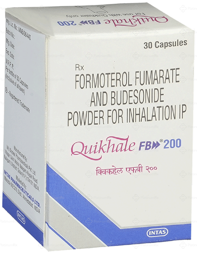 Quikhale FB 200/6mcg Capsule 30s