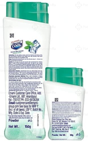 Dermi Cool Menthol Powder 150gm