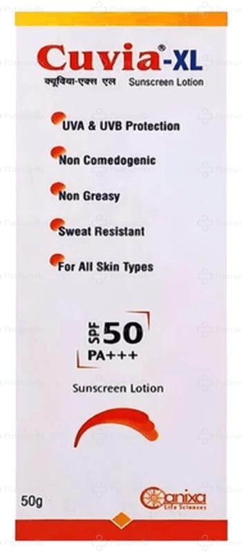 Cuvia XL Sunscreen Lotion 50gm
