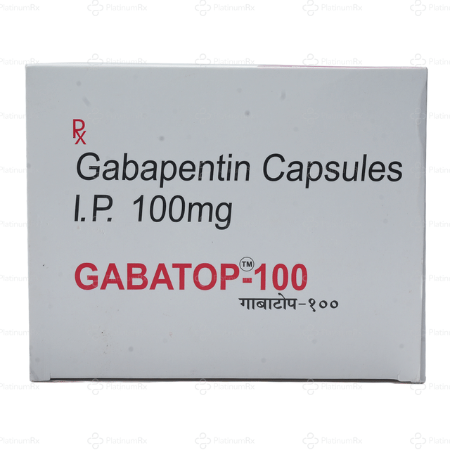 Gabatop 100mg Capsule 10s
