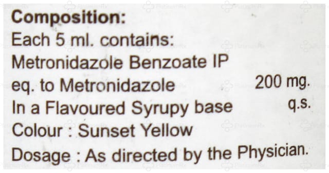 Metrofyn 200mg Delicious Mango Flavour Oral Suspension 60ml