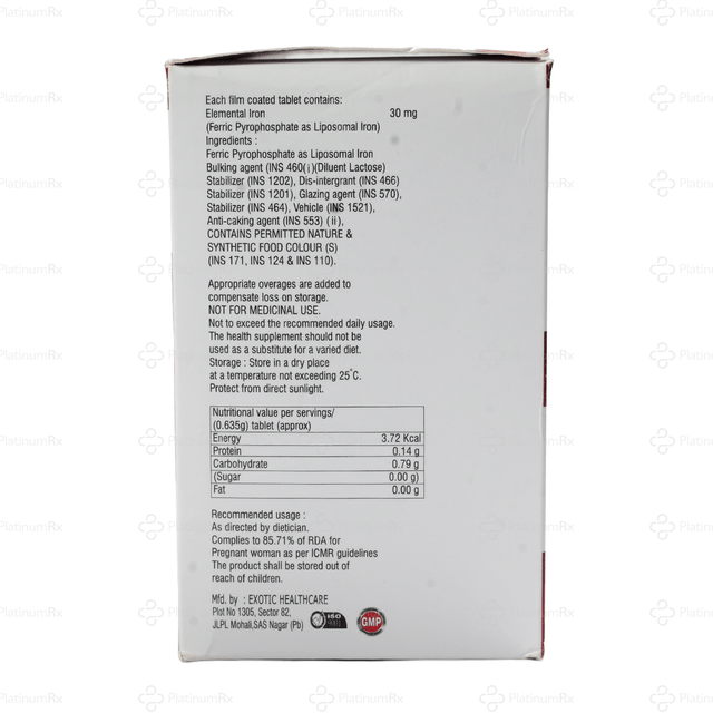 Ferisomal 30mg Tablet 10s