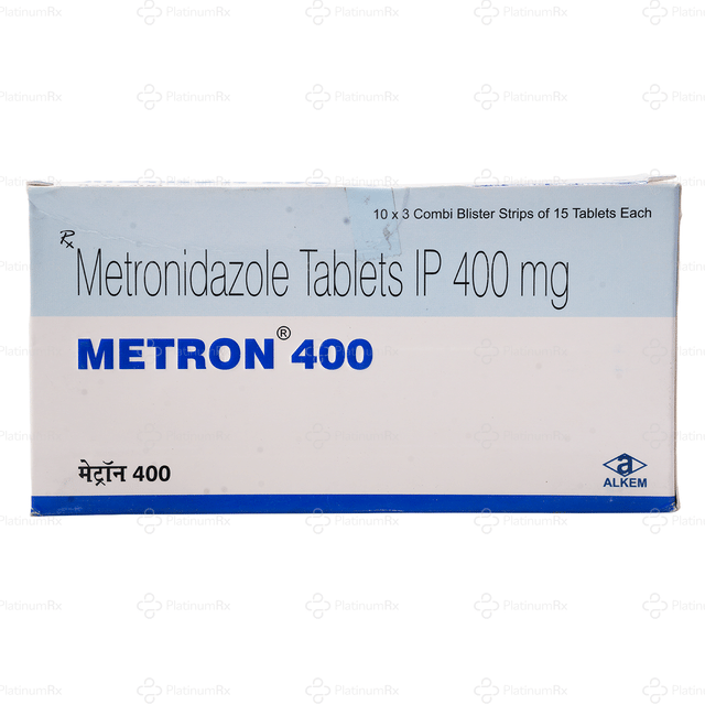 Metron 400mg Tablet 15s