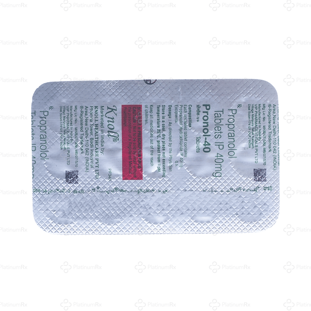 Pronol 40mg Tablet 15s