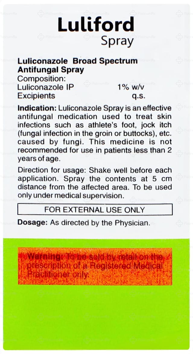 Luliford 1% Spray 30ml