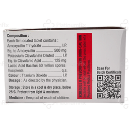 Healclav LB 625mg Tablet 6s