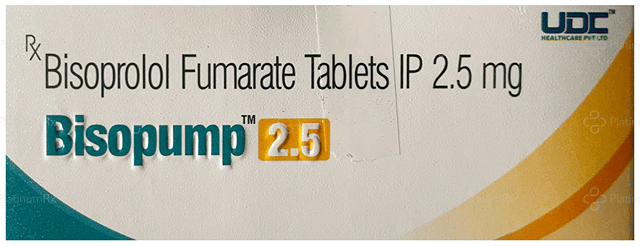 Bisopump 2.5mg Tablet 10s