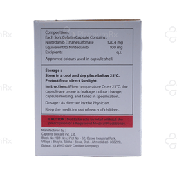 Nindacap 100mg Capsule 10s