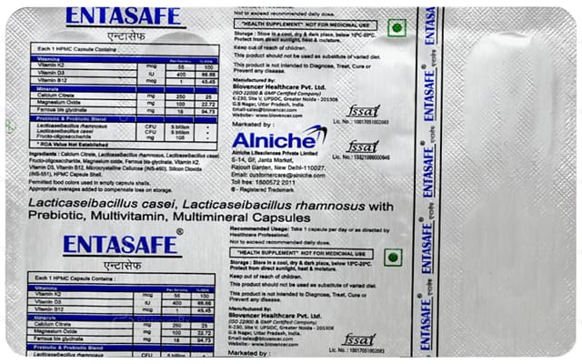 Entasafe Capsule 10s