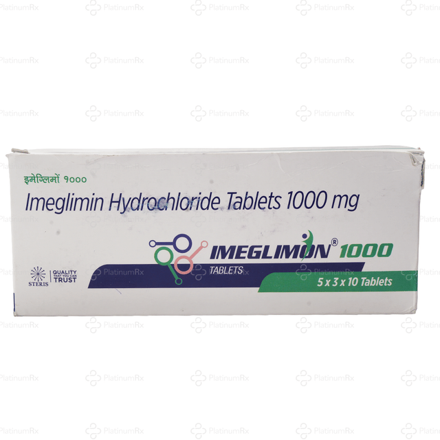 Imeglimon 1000mg Tablet 10s