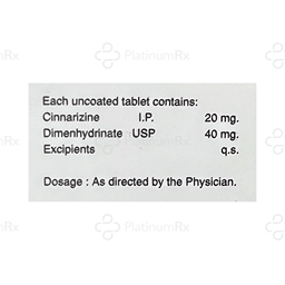 Cinziyork Plus 20/40mg Tablet 10s