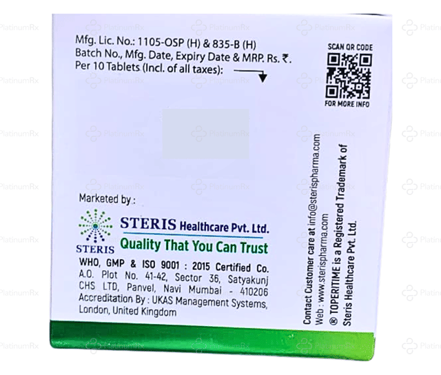 Toperitime 450mg Tablet SR 10s