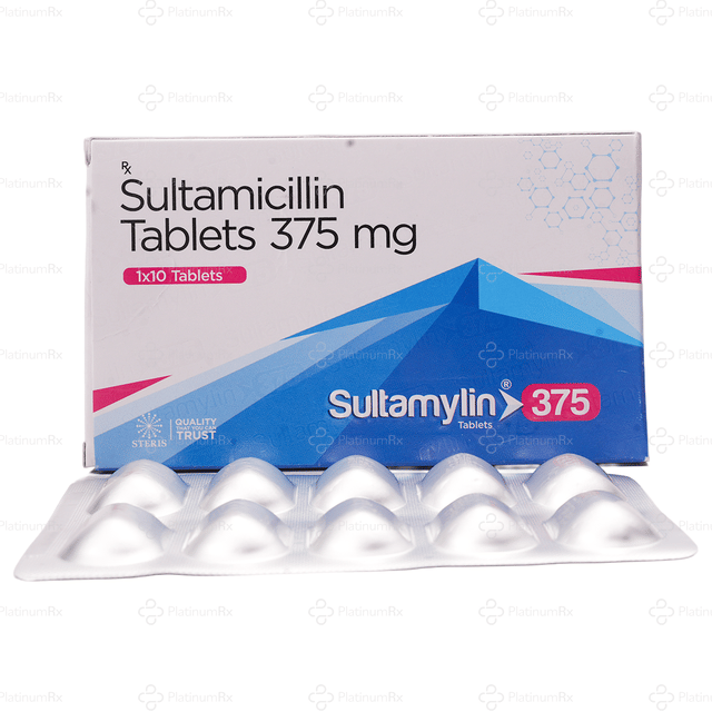 Sultamylin 375mg Tablet 10s