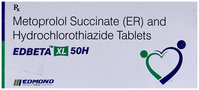 Edbeta XL 50H 12.5/47.5mg Tablet ER 10s