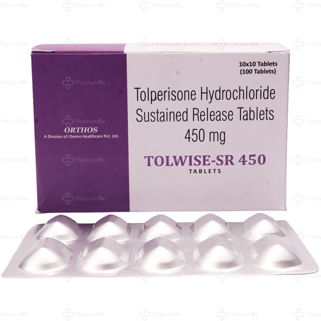 Tolwise SR 450mg Tablet 10s