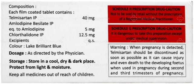 Hythale T AM 6.25/40/5mg Tablet 10s