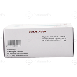 Deflafine 30mg Tablet 10s
