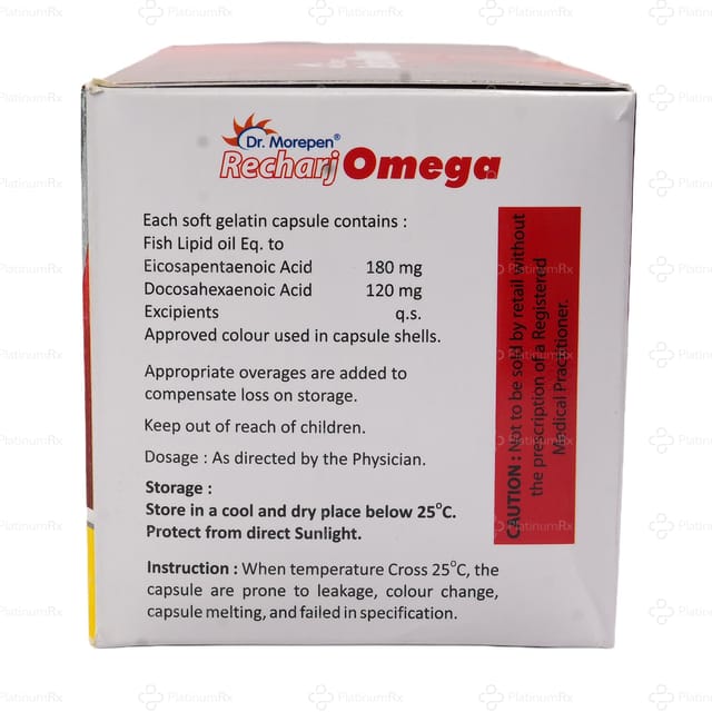 Recharj Omega 120/180mg Capsule 30s