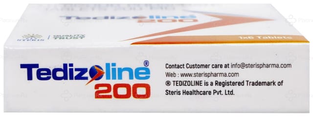 Tedizoline 200mg Tablet 6s