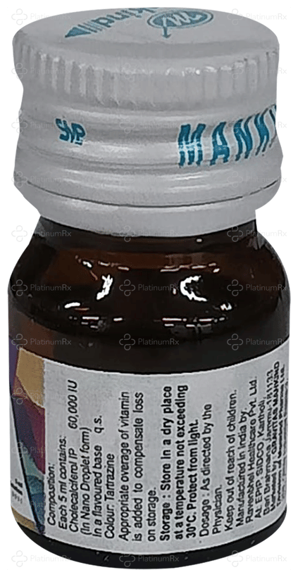 D3 Must Nano 60k Pineapple Flavour Solution 5ml