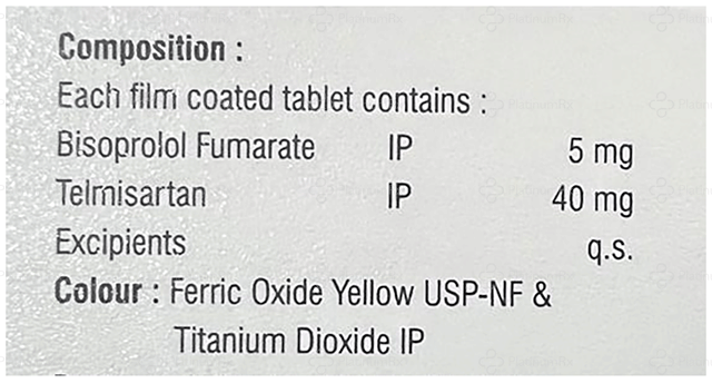 Vergitel Beta 5/40mg Tablet 10s