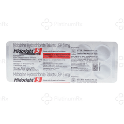 Midoright 5mg Tablet 10s