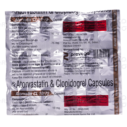 Atorvatin CL 10/75mg Capsule 15s